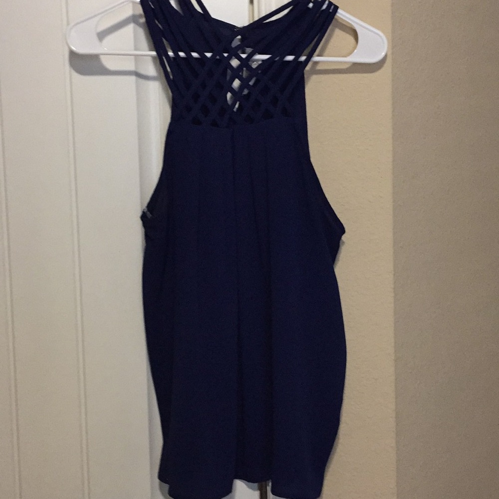 Navy cross design tank